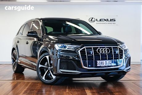 Black 2022 Audi Q7 Wagon 55 Tfsi S Line Quattro Mhev