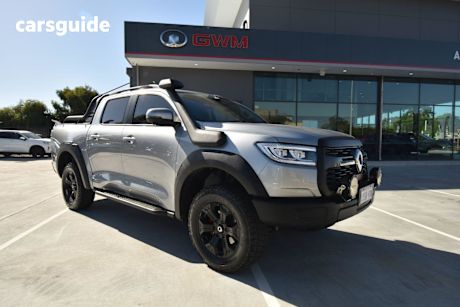 Silver 2023 GWM UTE Dual Cab Utility Cannon-Xsr (4X4)