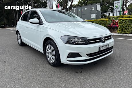 White 2021 Volkswagen Polo Hatchback 70Tsi Trendline