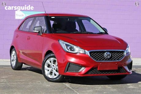 Red 2021 MG MG3 Hatchback Core