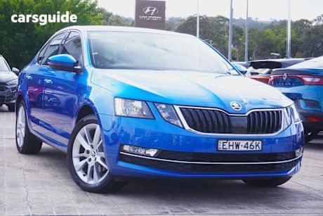 Blue 2020 Skoda Octavia Sedan Rs 245