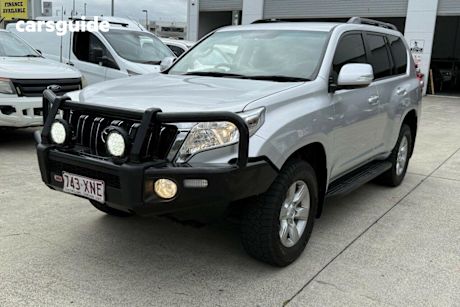 Silver 2017 Toyota Landcruiser Prado Wagon Gxl (4X4)