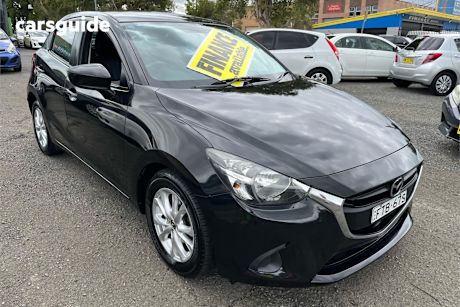 Black 2015 Mazda 2 Hatchback Neo