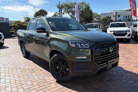 Green 2025 Kgm Musso Xlv Crew Cab Pickup Ultimate