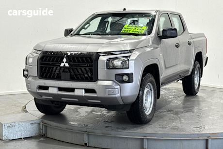 Silver 2025 Mitsubishi Triton Double Cab Pick Up Glx (4X4)