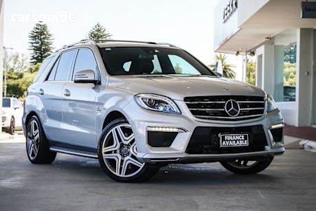 Silver 2015 Mercedes-Benz ML63 Wagon Amg (4X4)