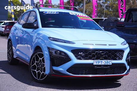 Blue 2022 Hyundai Kona Wagon N Premium