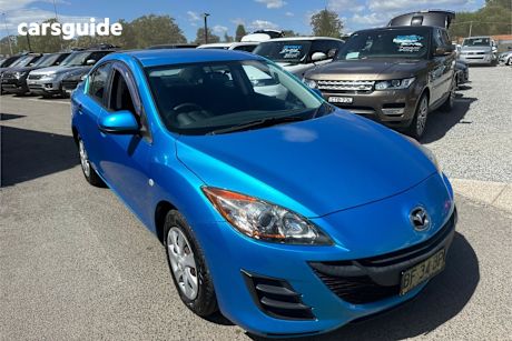 Blue 2010 Mazda 3 Sedan Neo