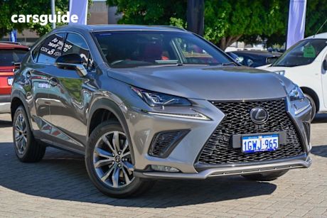 Grey 2019 Lexus NX300 Wagon F Sport (Awd)