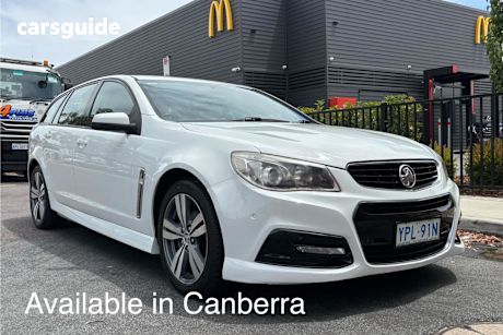 White 2014 Holden Commodore Sportswagon Sv6