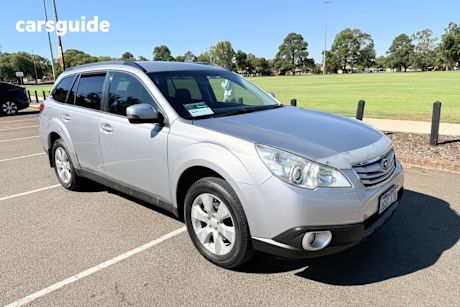 Silver 2012 Subaru Outback Wagon 2.5I