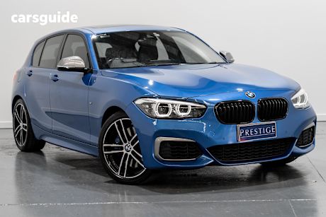Blue 2019 BMW M140I Hatchback