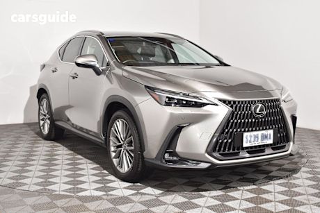 Silver 2024 Lexus NX350H Wagon Luxury Hybrid 2Wd