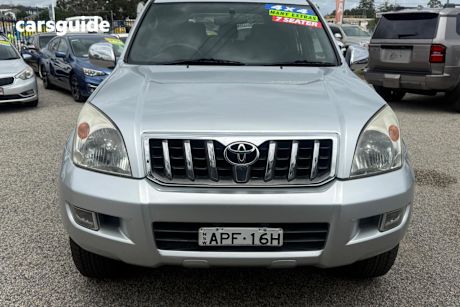 Silver 2003 Toyota Landcruiser Wagon Gxl (4X4)
