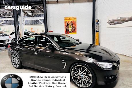 Brown 2016 BMW 428I Coupe Gran Coupe Luxury Line
