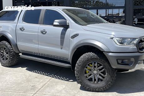 Grey 2018 Ford Ranger Double Cab Pick Up Raptor 2.0 (4X4)