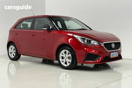 Red 2021 MG MG3 Hatchback Core (With Navigation)