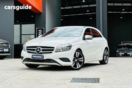 White 2013 Mercedes-Benz A200 Hatchback Be