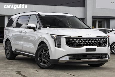 White 2025 Kia Carnival Wagon Gt-Line Hev