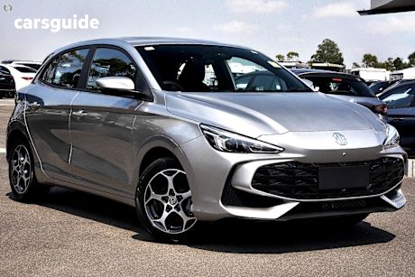 Silver 2025 MG MG3 Hatchback Essence