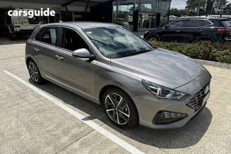 Grey 2022 Hyundai I30 Hatchback Active