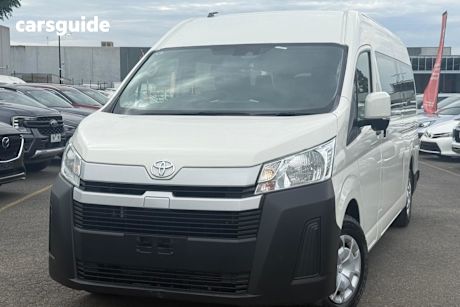 White 2019 Toyota HiAce Bus Commuter (12 Seats)