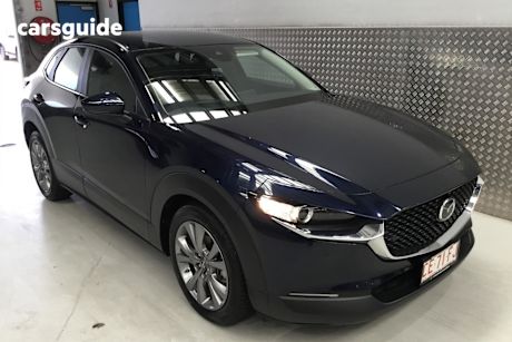 Blue 2022 Mazda CX-30 Wagon G20 Evolve (Fwd)