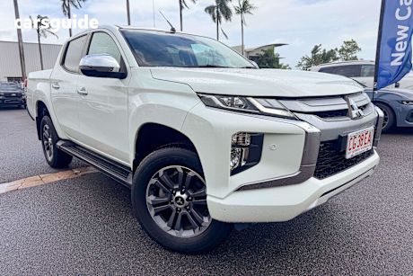White 2022 Mitsubishi Triton Double Cab Pick Up Gls (4X4)