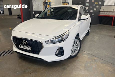 White 2018 Hyundai I30 Hatchback Go