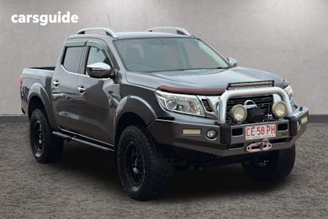 Grey 2017 Nissan Navara King Cab Utility St-X (4X4)