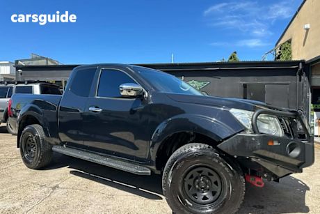 Black 2016 Nissan Navara King Cab Utility St-X (4X4)