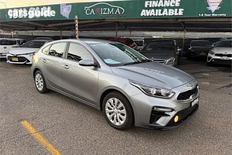 Grey 2019 Kia Cerato Hatchback S
