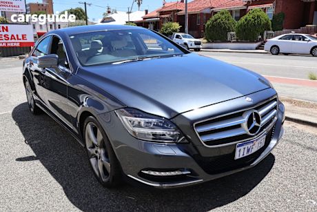 Grey 2012 Mercedes-Benz CLS350 Coupe Cdi Be