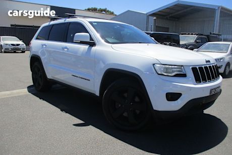 White 2014 Jeep Grand Cherokee Wagon Limited (4X4)
