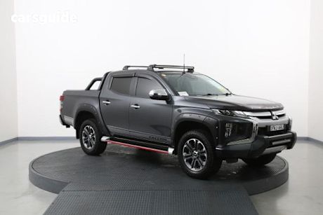 Grey 2020 Mitsubishi Triton Double Cab Pick Up Gls (4X4) Premium