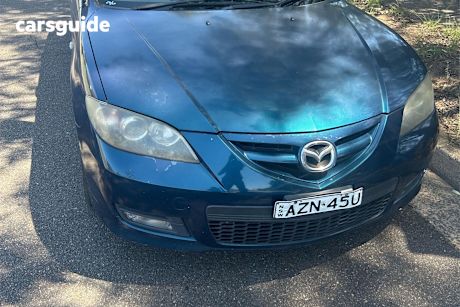 Blue 2006 Mazda 3 Sedan Sp23
