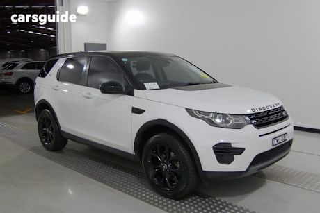 White 2016 Land Rover Discovery Sport Wagon Si4 Se