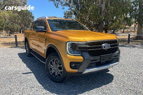 Yellow 2022 Ford Ranger Double Cab Pick Up Wildtrak 2.0 (4X4)