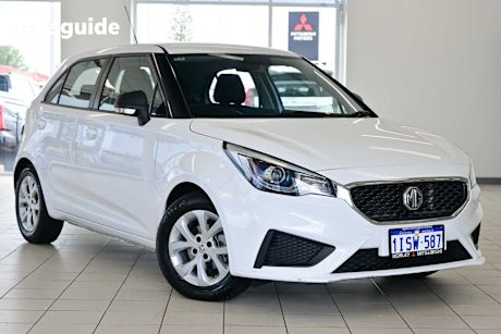 White 2024 MG MG3 Hatchback Core