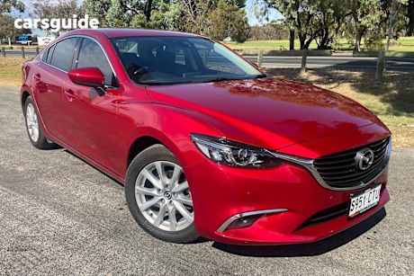 Red 2016 Mazda 6 Sedan Touring