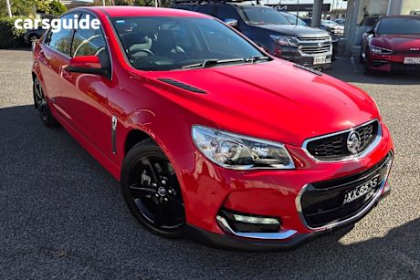Red 2016 Holden Commodore Sedan Ss-V