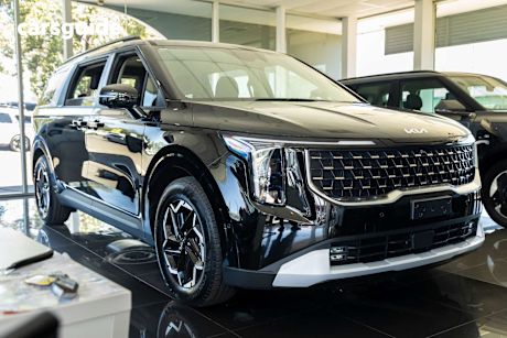 Black 2026 Kia Carnival Wagon Sport+