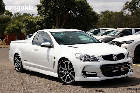 White 2016 Holden UTE Utility Ss-V