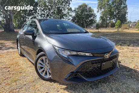 Grey 2023 Toyota Corolla Hatchback Ascent Sport