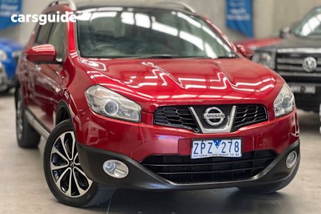 Red 2013 Nissan Dualis Wagon Ti-L (4X2)