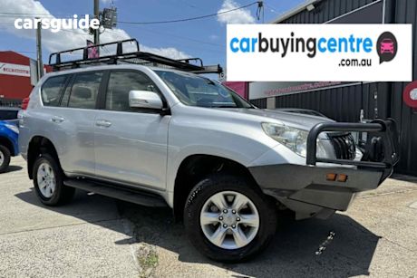 Silver 2011 Toyota Landcruiser Prado Wagon Gxl (4X4)