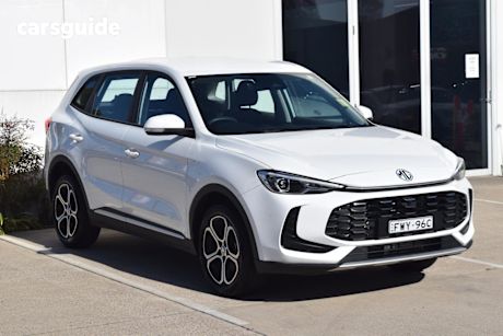 White 2025 MG ZS Wagon Vibe Turbo