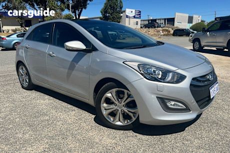 Silver 2014 Hyundai I30 Hatchback Premium