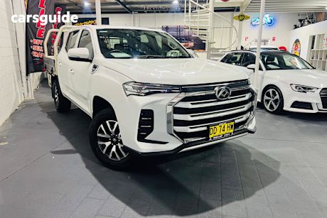 White 2022 LDV T60 Double Cab Utility Max Pro (4X4)