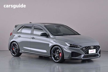 Grey 2021 Hyundai I30 Hatchback N Premium With Sunroof